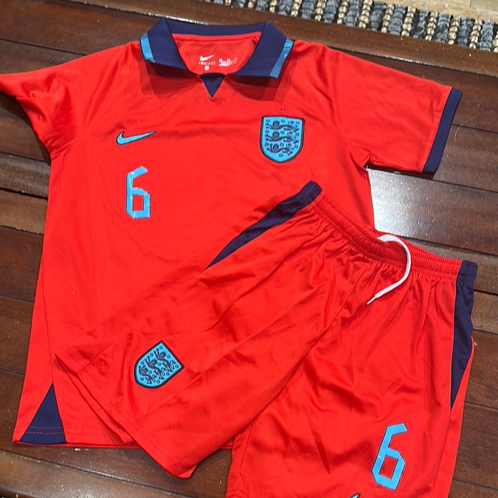 Nike Kids Red and Blue Matching Set